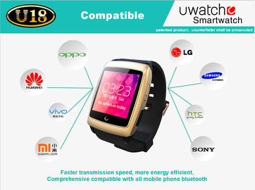Dual - core Andorid OS 4.4 GPS WIFI Bluetooth Smart Watch , wrist watch cell phone